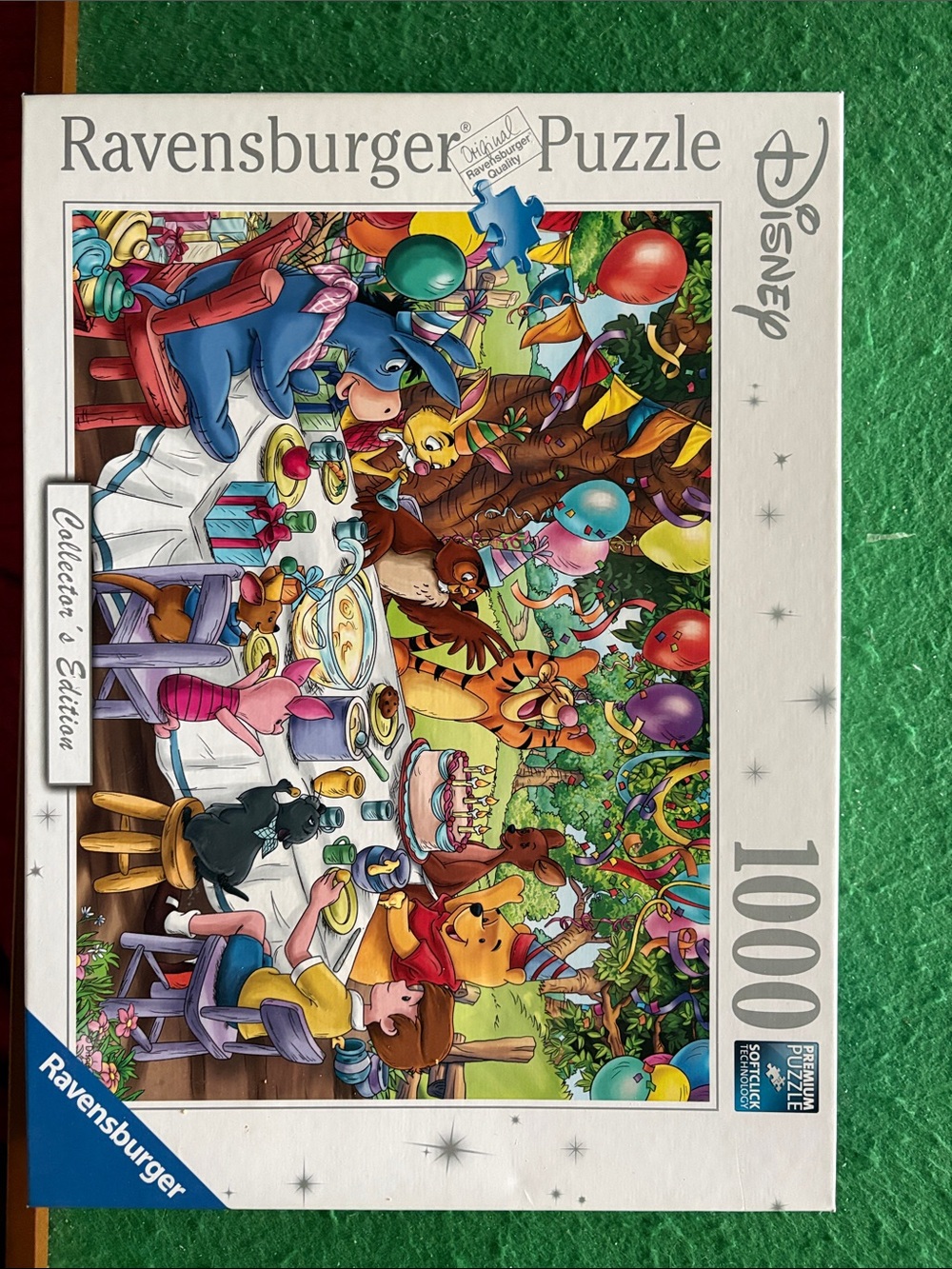 Ravensburger Puzzle Disney Winnie the Pooh Colorful Birthday Scene 1000 Pieces